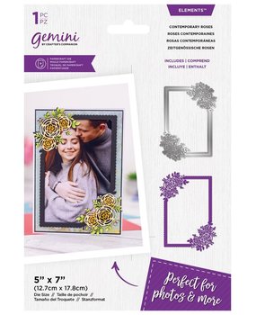Gemini Fancy Frame Contemporary Roses Elements Dies (GEM-MD-ELE-FFD-CORO) (DISCONTINUED)