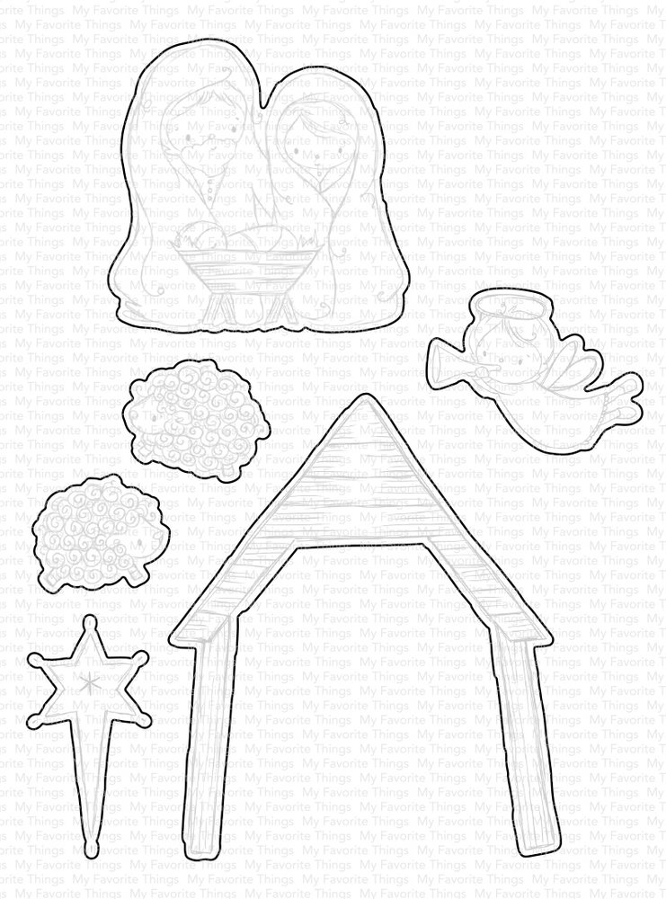 My Favorite Things Christmas Blessings Die-namics (MFT-2378) (OUTLET) My Favorite Things Christmas Blessings Die-namics (MFT-2378) (OUTLET)