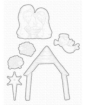 My Favorite Things Christmas Blessings Die-namics (MFT-2378) (OUTLET)