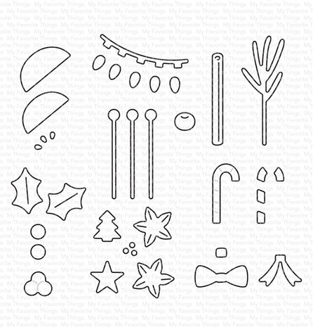 My Favorite Things Christmas Garnish Die-namics (MFT-2395) (OUTLET) My Favorite Things Christmas Garnish Die-namics (MFT-2395) (OUTLET)