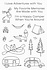 Happy Camper Clear Stamps (CS-718) (OUTLET)