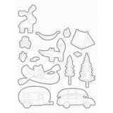 My Favorite Things Happy Camper Die-namics (MFT-2382) (OUTLET)