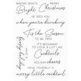 My Favorite Things Holiday Cheers Clear Stamps (CS-723) (OUTLET)