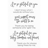My Favorite Things Inside & Out Gratitude Clear Stamps (CS-722) (OUTLET)
