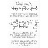 My Favorite Things Inside & Out Thank You Clear Stamps (CS-721) (OUTLET)