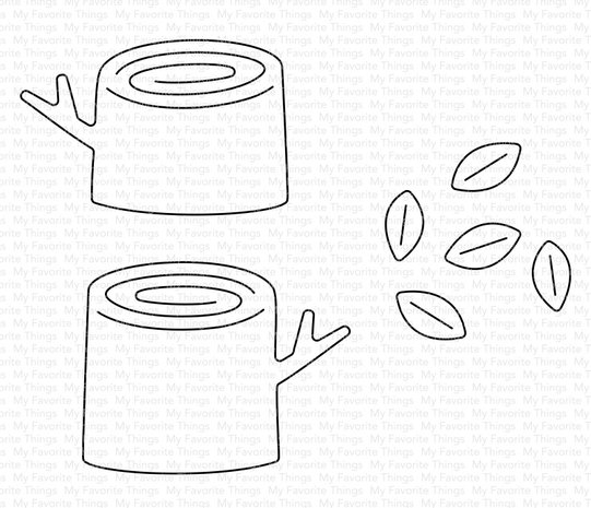 My Favorite Things Tree Stumps Die-namics (MFT-2376) (OUTLET)