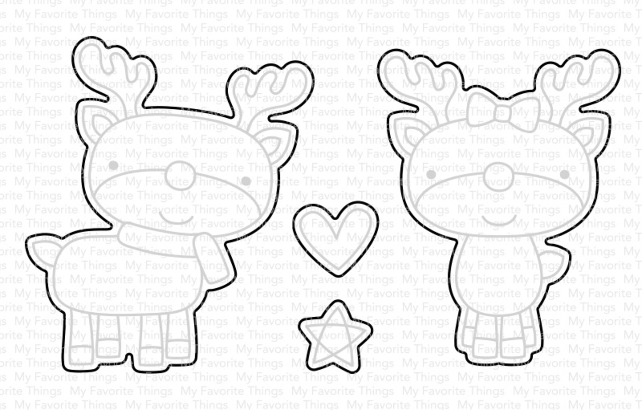 My Favorite Things Reindeer Love Die-namics (MFT-2394) (OUTLET) My Favorite Things Reindeer Love Die-namics (MFT-2394) (OUTLET)