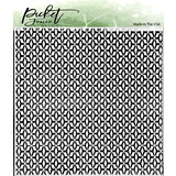 Picket Fence Studios Winter Rings 6x6 Inch Stencil (SC-334) (OUTLET)