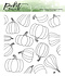 Lots of Gourds 4x4 Inch Clear Stamps (H-126) (OUTLET)
