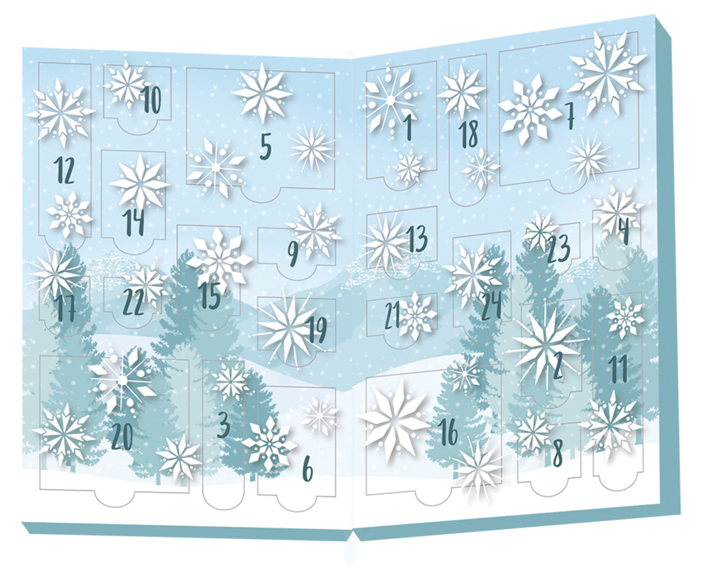 Paper Craft Advent Calendar (CA3179) Craftlines B.V.