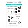 Spellbinders Peace & Joy Clear Stamp (STP-140) (OUTLET) Spellbinders Peace & Joy Clear Stamp (STP-140) (OUTLET)