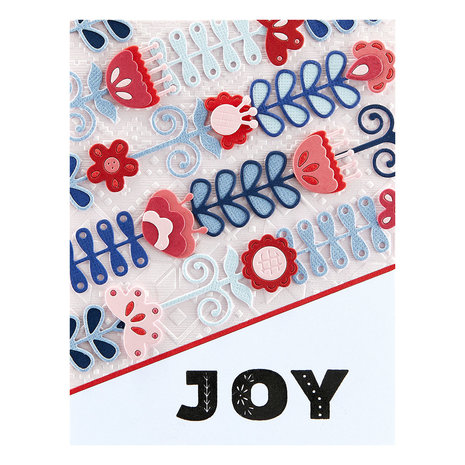 Spellbinders Peace & Joy Clear Stamp (STP-140) (OUTLET) Spellbinders Peace & Joy Clear Stamp (STP-140) (OUTLET)