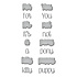 It's Not a Puppy Etched Dies (S2-349) (OUTLET) It's Not a Puppy Etched Dies (S2-349) (OUTLET)