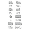 Spellbinders It's Not a Puppy Etched Dies (S2-349) (DISCONTINUED) Spellbinders It's Not a Puppy Etched Dies (S2-349) (DISCONTINUED)