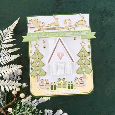 Spellbinders All Hearts Come Home A2 Cardfront Etched Dies (S5-534) (OUTLET) Spellbinders All Hearts Come Home A2 Cardfront Etched Dies (S5-534) (OUTLET)