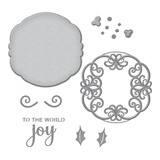 Spellbinders Joy Flourish Doily Etched Dies (S5-532) (OUTLET)