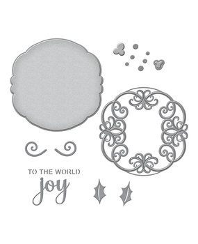 Spellbinders Joy Flourish Doily Etched Dies (S5-532) (OUTLET)