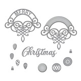 Spellbinders Merry Flourish Etched Dies (S4-1243) (OUTLET)