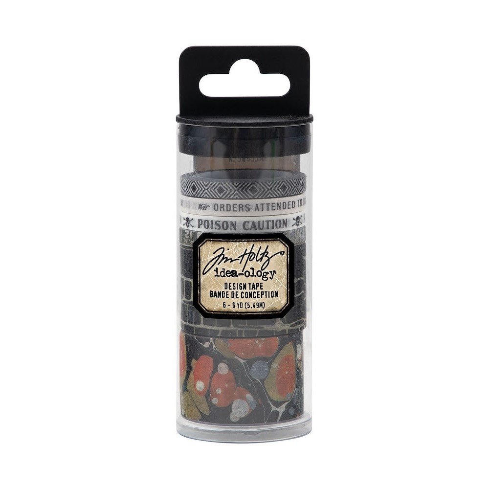 Idea-ology Tim Holtz Halloween Design Tape (6x5.49m) (TH94259) (DISCONTINUED)