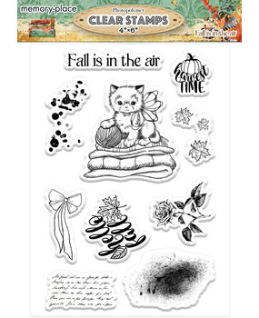Memory Place Fall Is In The Air 1 Clear Stamp (MP-61050) (OUTLET)