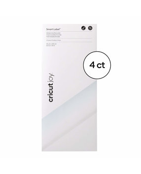 Cricut Joy Smart Label Removable Writable Transparent (4sheets) (2010003) (DISCONTINUED) Cricut Joy Smart Label Removable Writable Transparent (4sheets) (2010003) (DISCONTINUED)