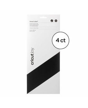 Cricut Joy Smart Label Removable Writable Black (4sheets) (2010002) (DISCONTINUED) Cricut Joy Smart Label Removable Writable Black (4sheets) (2010002) (DISCONTINUED)