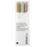 Cricut Joy Permanent Markers 1.0 Metallic Gold/Silver/Copper (3pcs) (2010010)