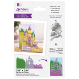 Gemini Zig Zag Scene Builder Stamp & Die Once Upon a Time (GEM-STD-ZZ3D-OUAT) (DISCONTINUED)