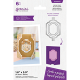 Gemini Layered Edge Gatefold Vintage Ticket Elements Dies (GEM-MD-ELE-VITI) (DISCONTINUED)
