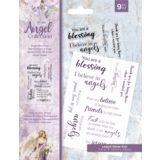 Crafter's Companion Angel Collection Clear Stamps Angel Blessings (ANG-ST-CA-ANBL) (OUTLET)