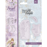 Crafter's Companion Angel Collection Stamp & Die Angel Prayer (ANG-STD-ANPR) (OUTLET)