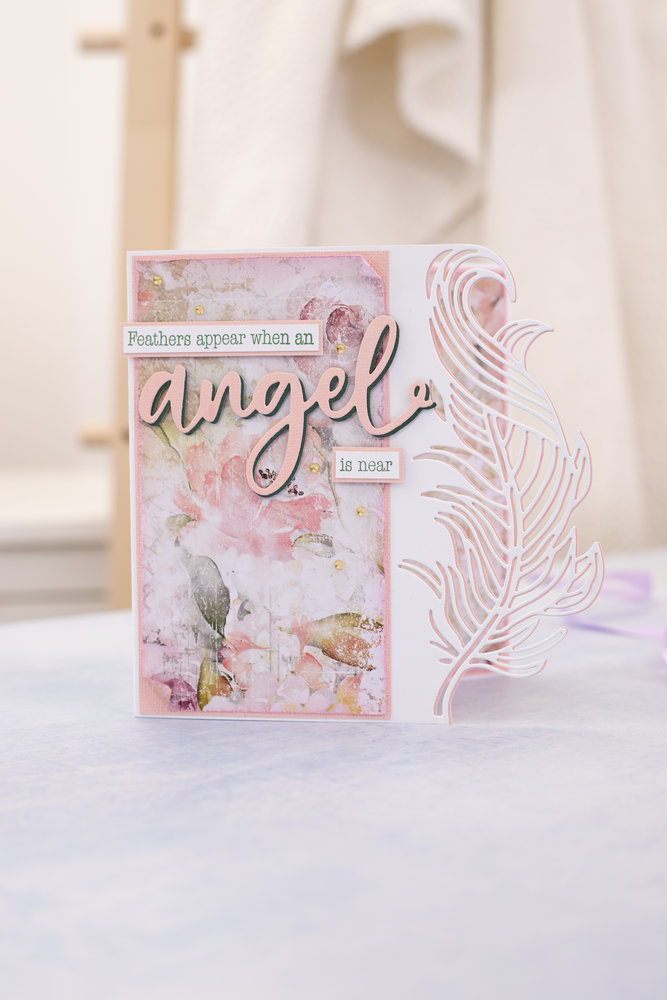 Crafter's Companion Angel Collection Stamp & Die Angel Kisses (ANG-STD-ANKI) (OUTLET)