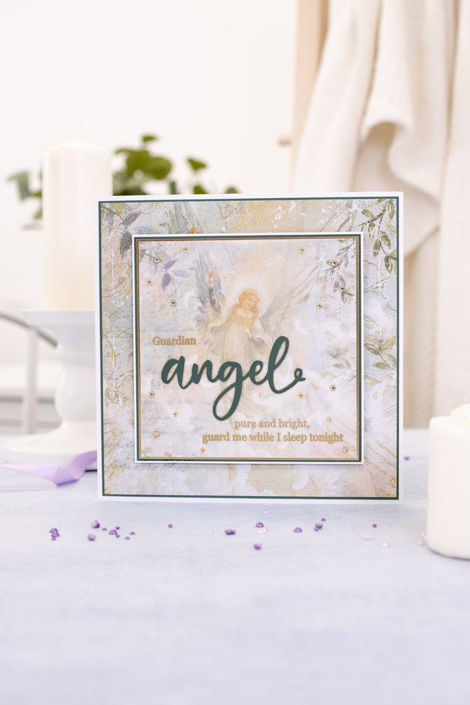 Crafter's Companion Angel Collection Stamp & Die Angel Kisses (ANG-STD-ANKI) (OUTLET)