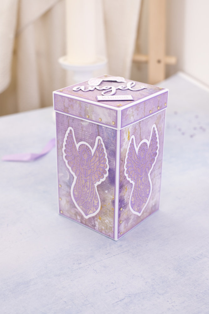 Crafter's Companion Angel Collection Stamp & Die Angel Kisses (ANG-STD-ANKI) (OUTLET)