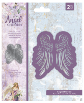 Crafter's Companion Angel Collection Metal Die Believe in Angels (ANG-MD-BEAN) (OUTLET)