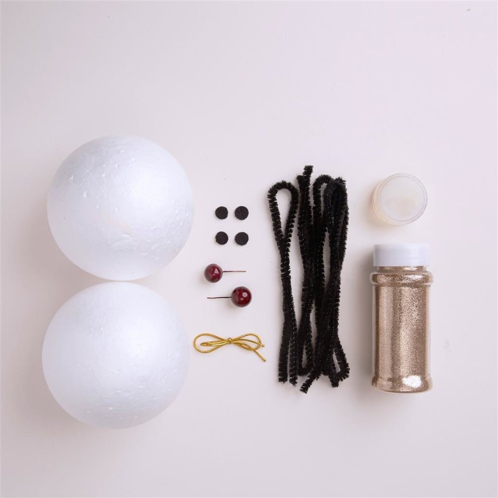 Simply Make Ornament Kit Glitter Reindeer (2pcs) (DSM 105310) (OUTLET) Simply Make Ornament Kit Glitter Reindeer (2pcs) (DSM 105310) (OUTLET)