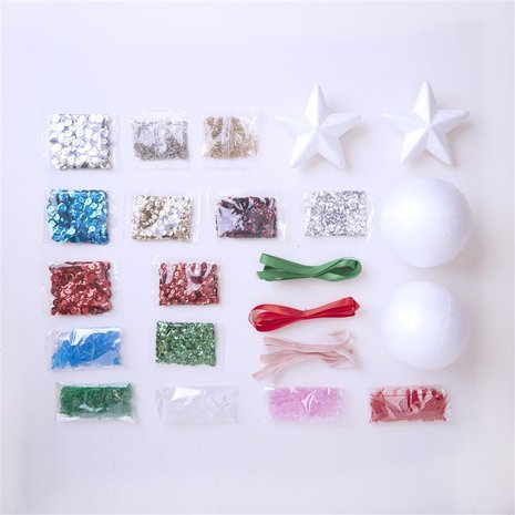 Simply Make Ornament Kit Sequin (4pcs) (DSM 105309) (OUTLET) Simply Make Ornament Kit Sequin (4pcs) (DSM 105309) (OUTLET)