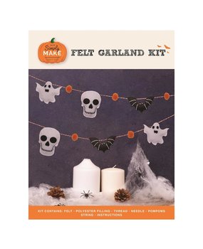 Simply Make Felt Garland Kit Skulls (DSM 106089) (OUTLET)