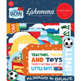 Carta Bella Little Boy Ephemera (CBLB160024) (OUTLET)