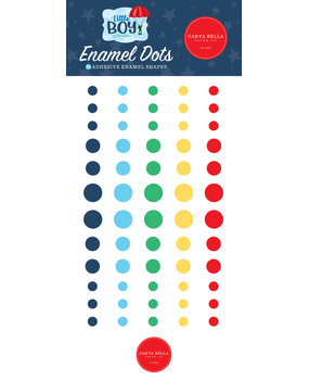 Carta Bella Little Boy Enamel Dots (CBLB160028) (OUTLET)