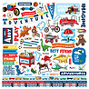 Carta Bella Little Boy 12x12 Inch Element Sticker (CBLB160014) (OUTLET)