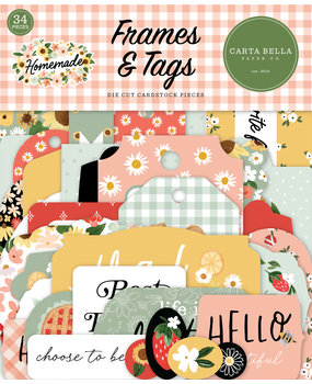 Carta Bella Homemade Frames & Tags (CBH158025) (OUTLET)