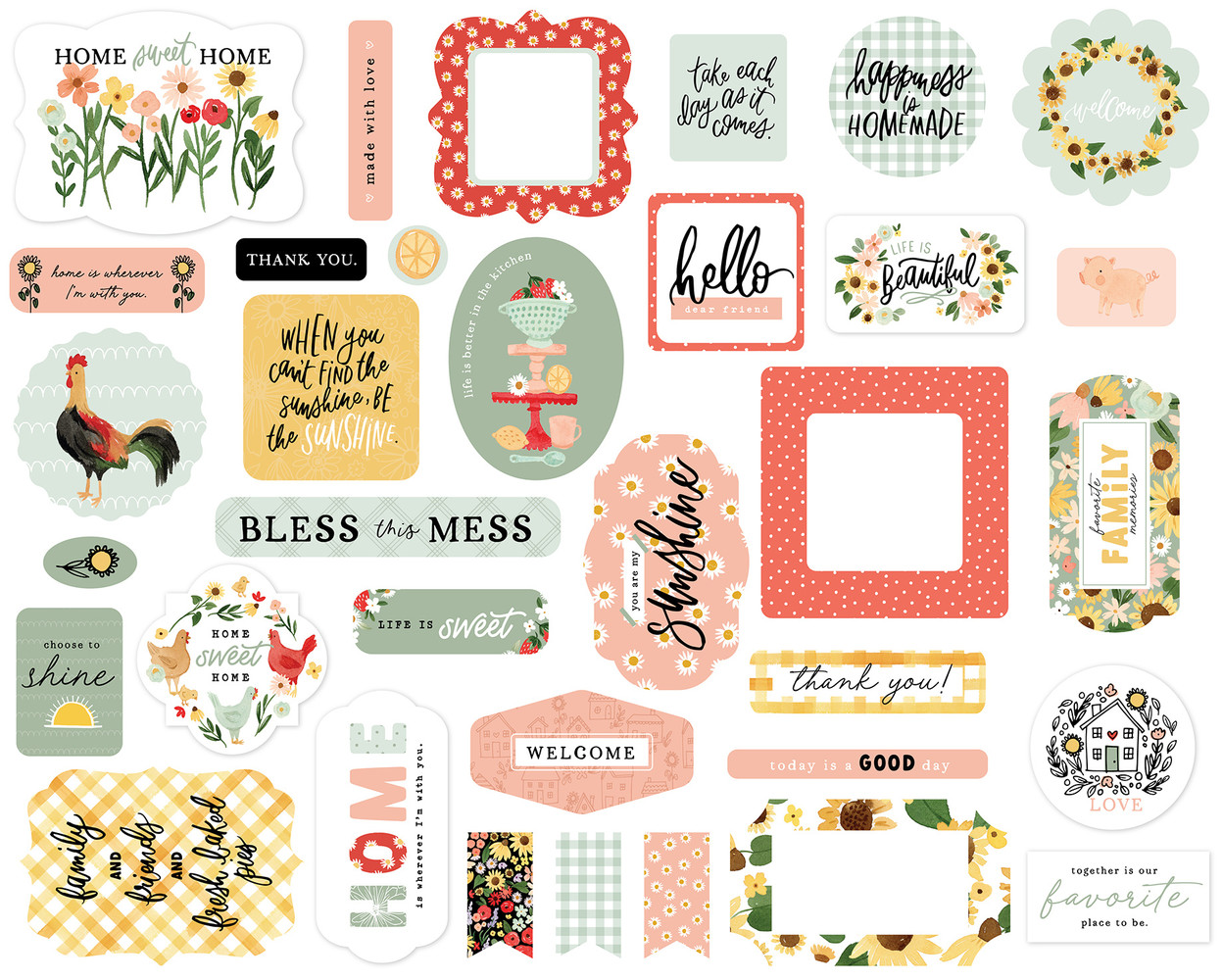 Carta Bella Homemade Ephemera (CBH158024) (OUTLET) Carta Bella Homemade Ephemera (CBH158024) (OUTLET)