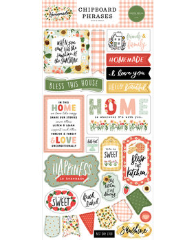 Carta Bella Homemade Chipboard Phrases (CBH158022) (OUTLET)