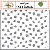 Carta Bella Dreamy Daisy Stencil (CBH158034) (OUTLET)