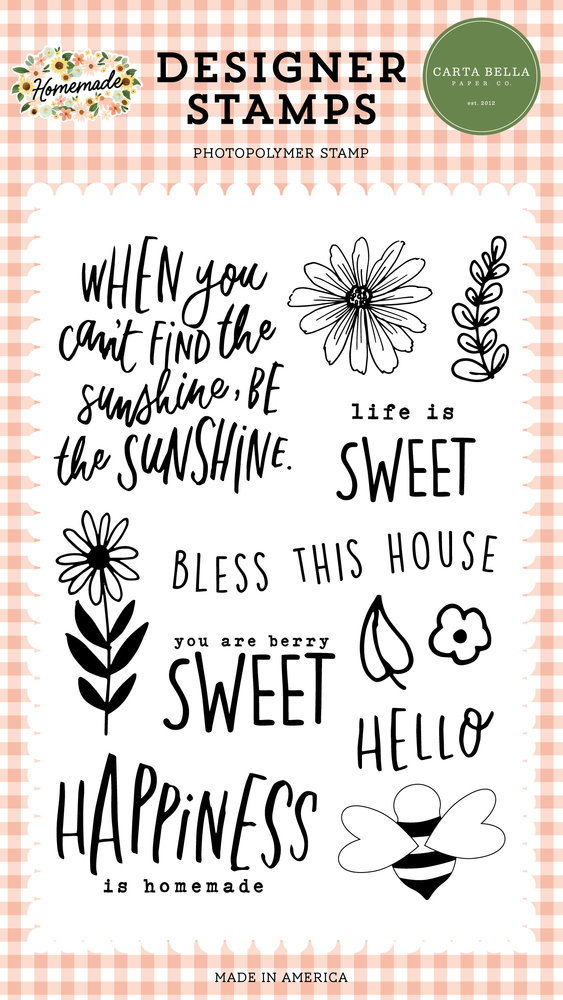 Carta Bella Be The Sunshine Clear Stamps (CBH158044) (OUTLET) Carta Bella Be The Sunshine Clear Stamps (CBH158044) (OUTLET)
