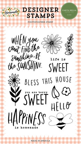Carta Bella Be The Sunshine Clear Stamps (CBH158044) (OUTLET) Carta Bella Be The Sunshine Clear Stamps (CBH158044) (OUTLET)