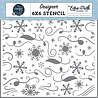 Echo Park Winter Day Stencil (MOW291034) (OUTLET) Echo Park Winter Day Stencil (MOW291034) (OUTLET)