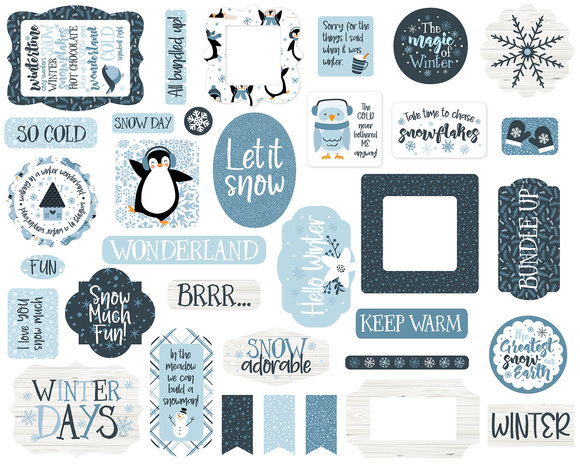 Echo Park The Magic Of Winter Ephemera (MOW291024) (DISCONTINUED)