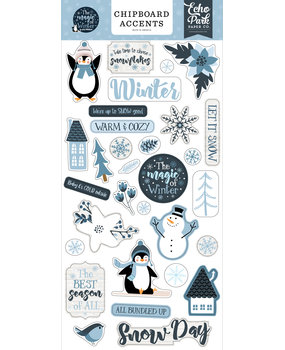 Echo Park The Magic Of Winter Chipboard Accents (MOW291021) (DISCONTINUED)